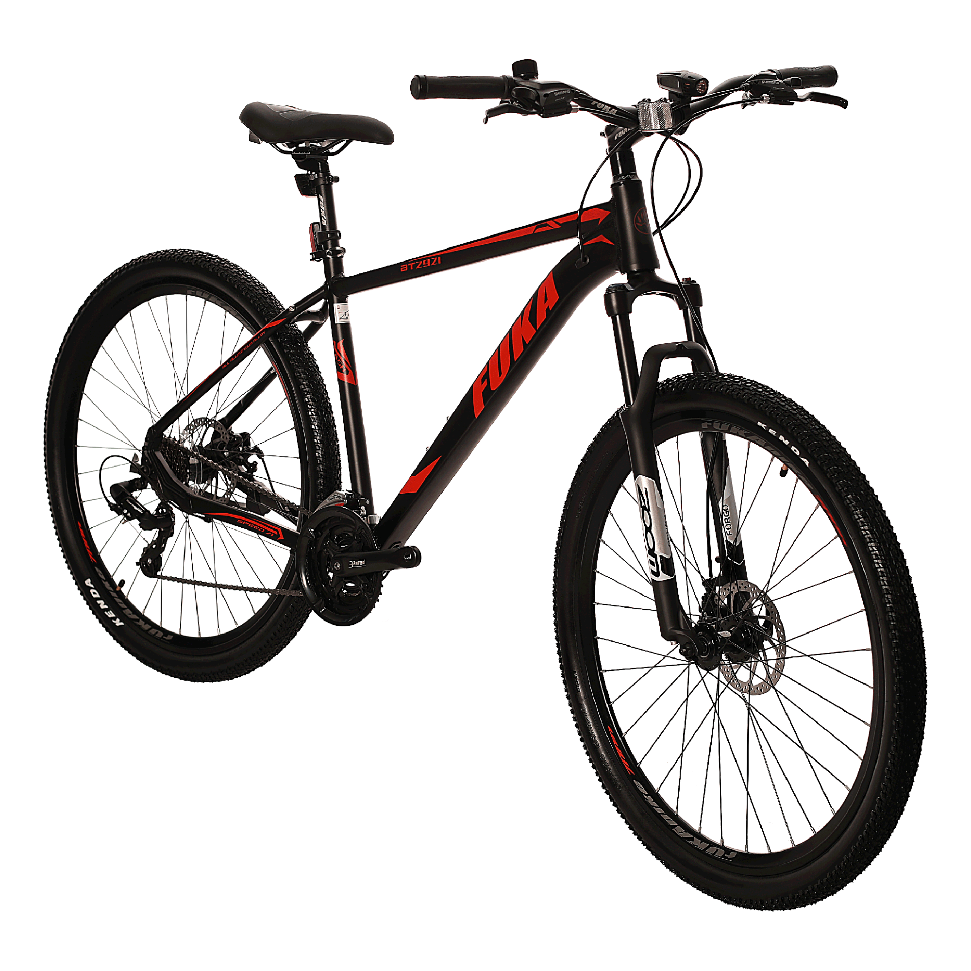 خرید دوچرخه کوهستان FUKA SKASH 29 - مشکی مات/قرمز 2024 مناسب شهر و طبیعت